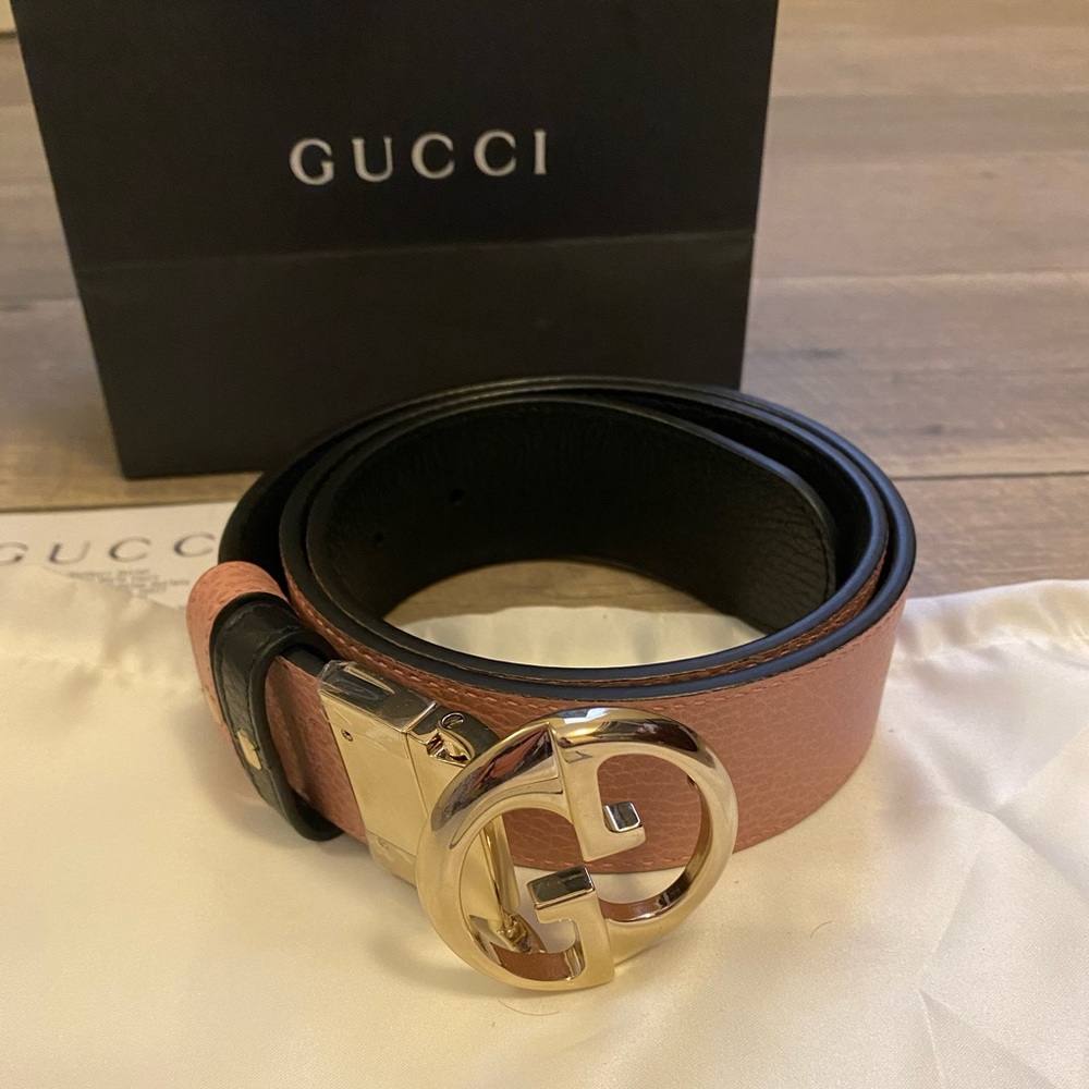 Gucci reversible belt